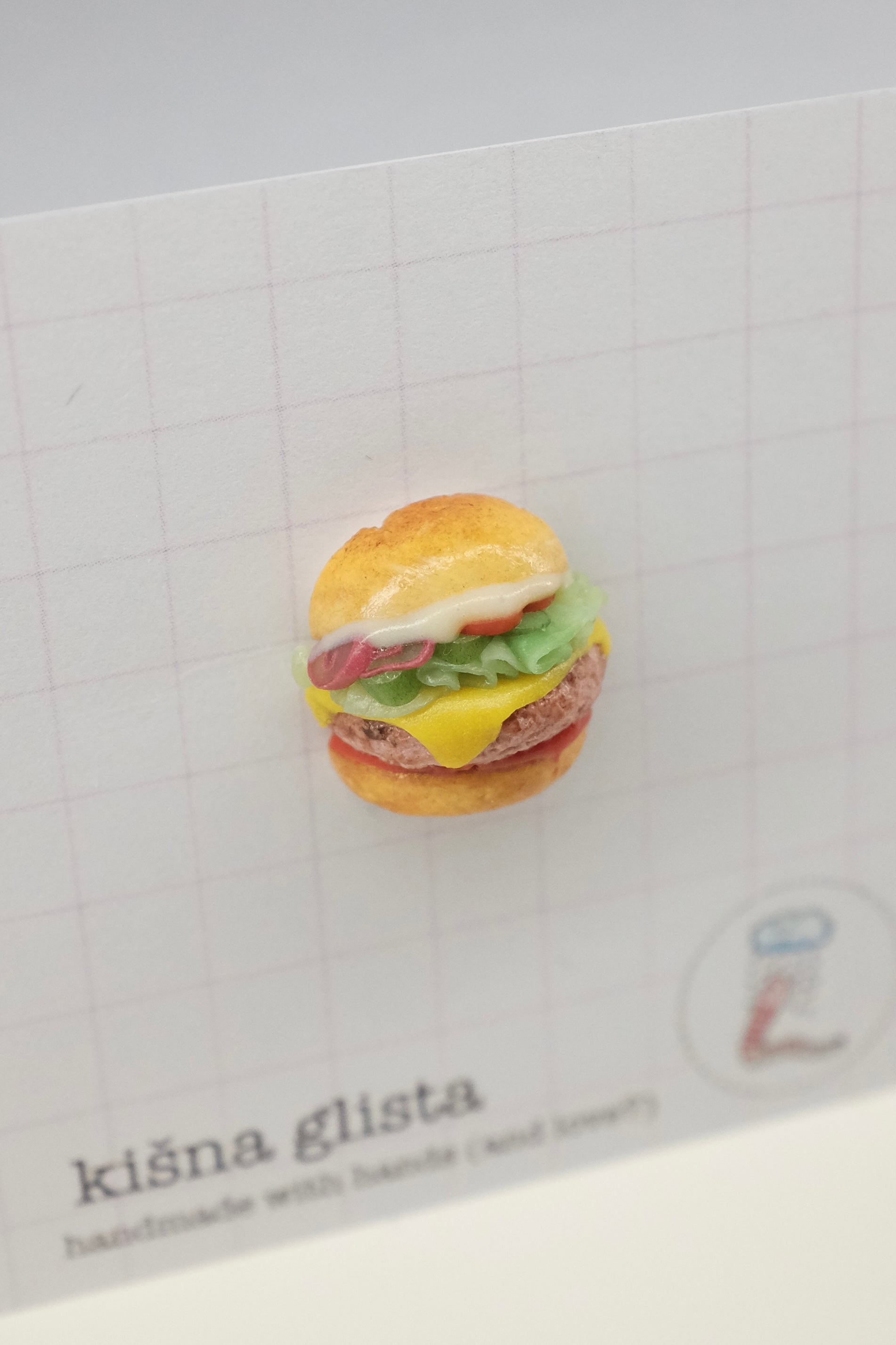 Burger, pin