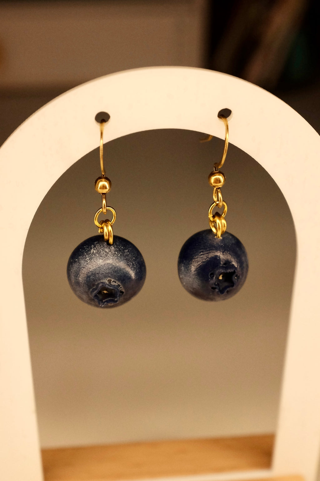 Borovnice, viseće minđuše