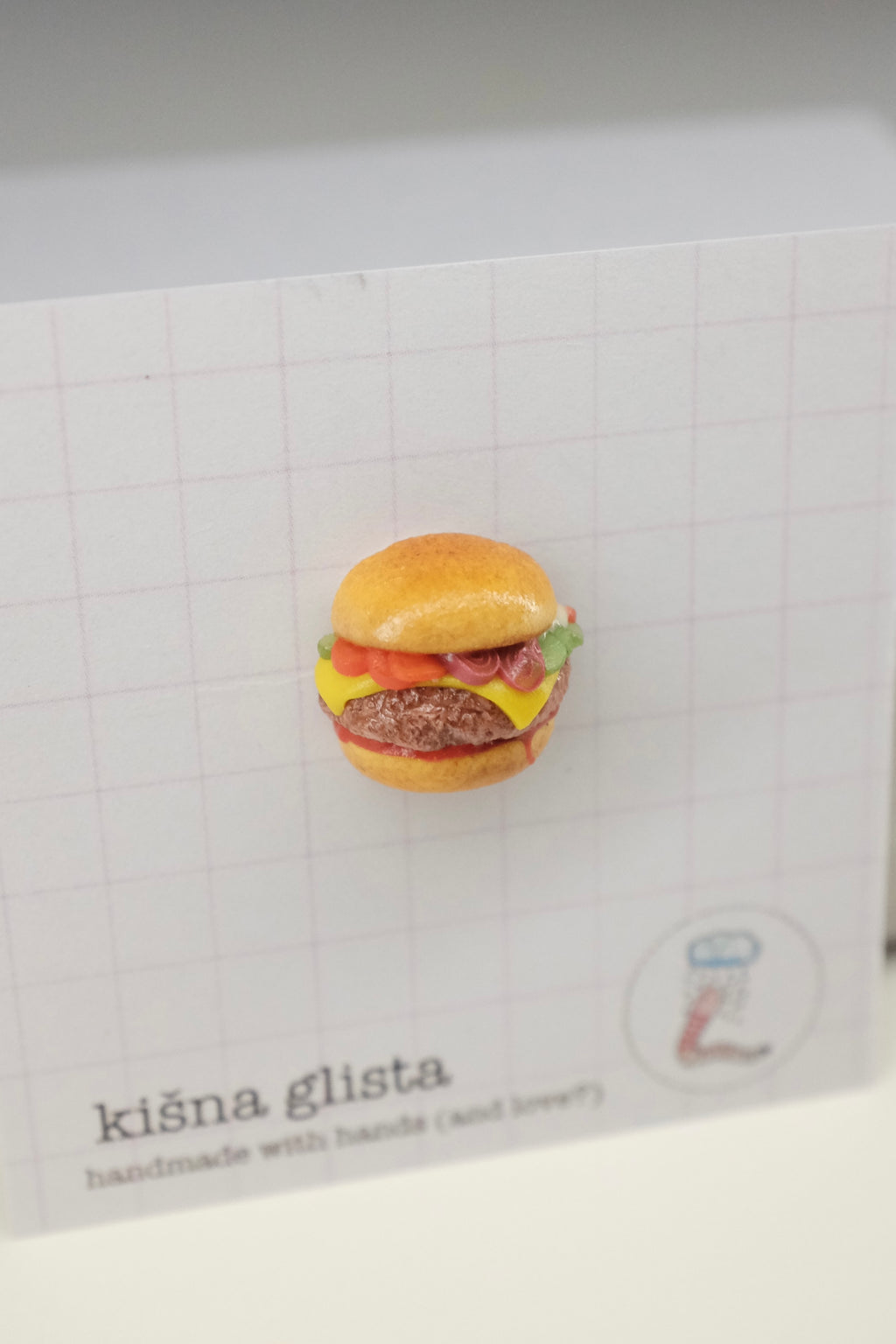 Burger, pin