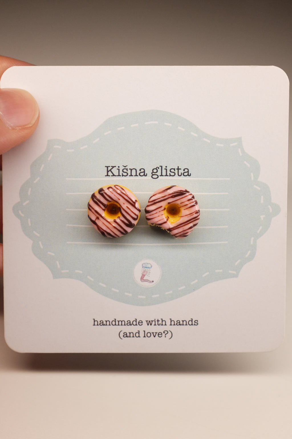 Krofne, minđuše sa iglicom