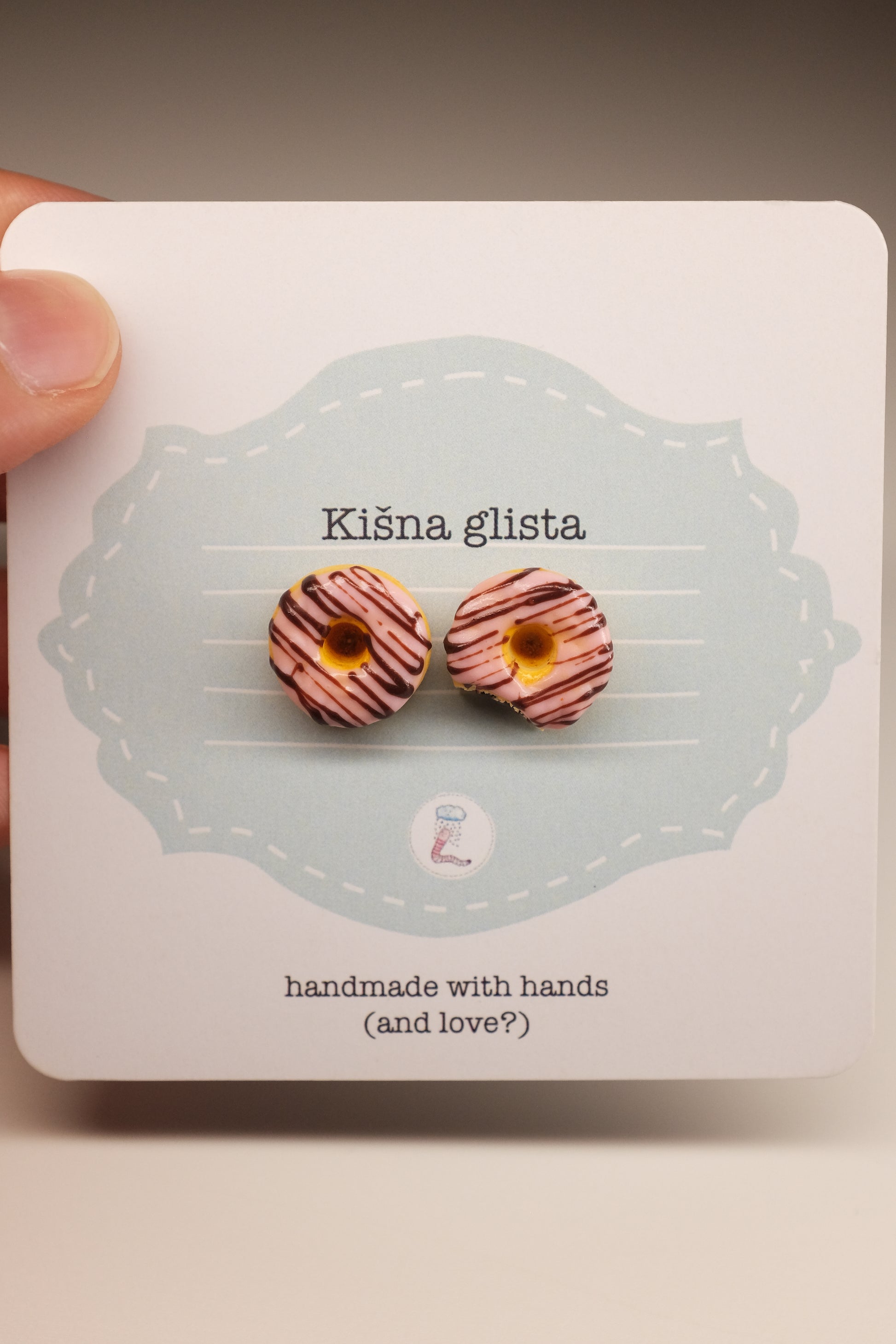 Krofne, minđuše sa iglicom