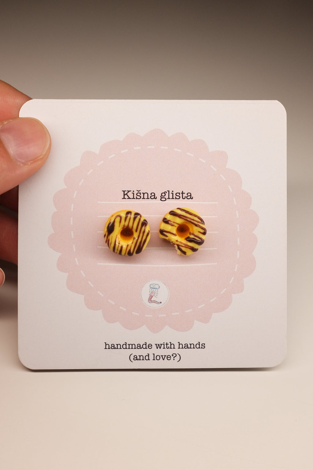 Krofne, minđuše sa iglicom