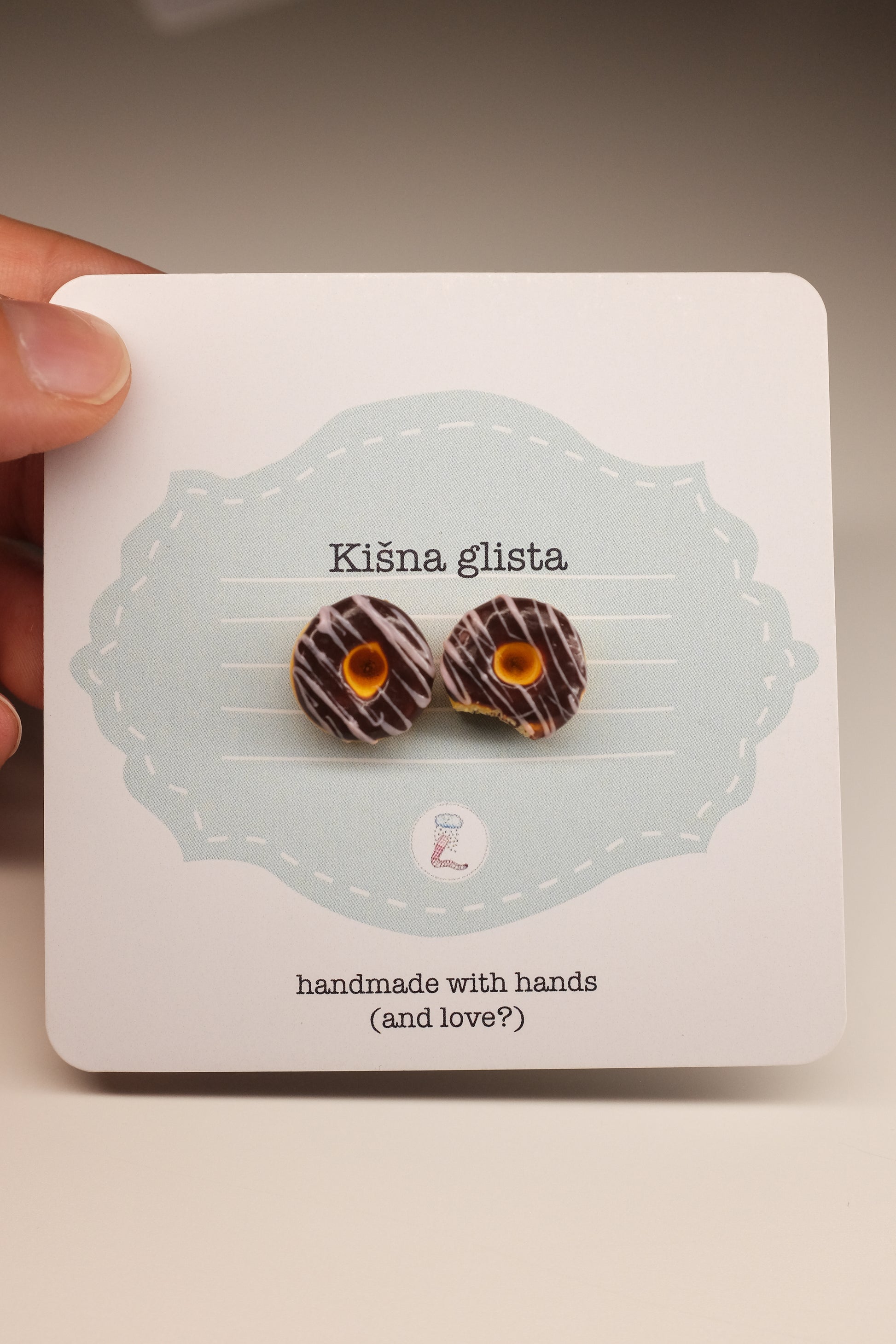 Krofne, minđuše sa iglicom