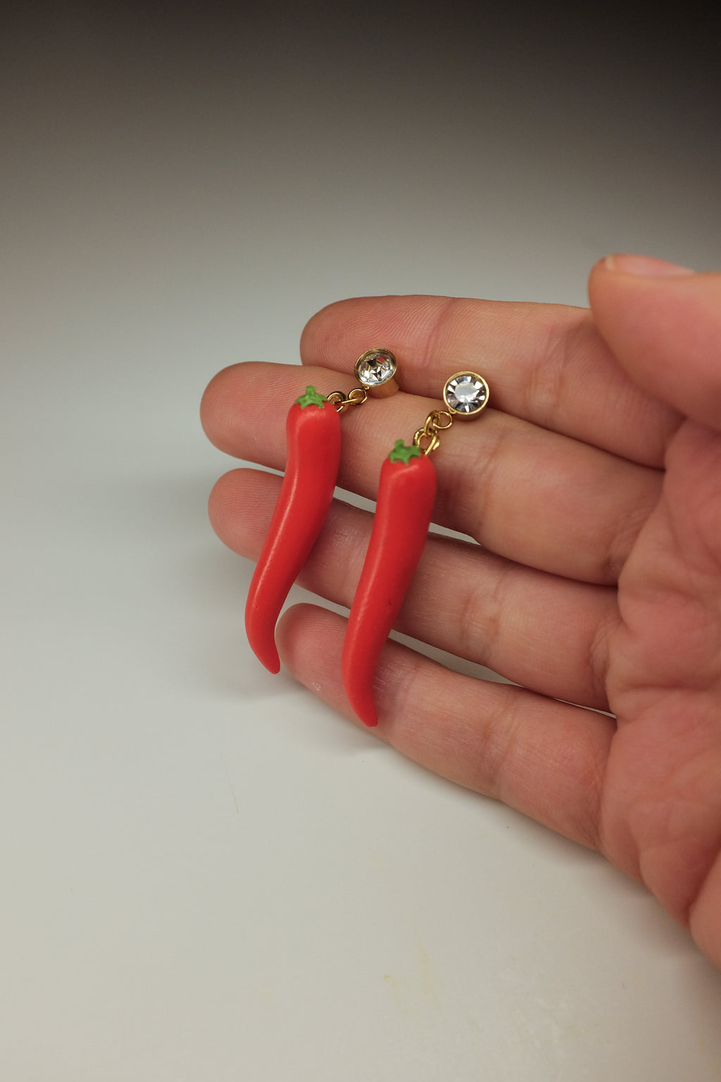 Ljute papričice,viseće minđuše