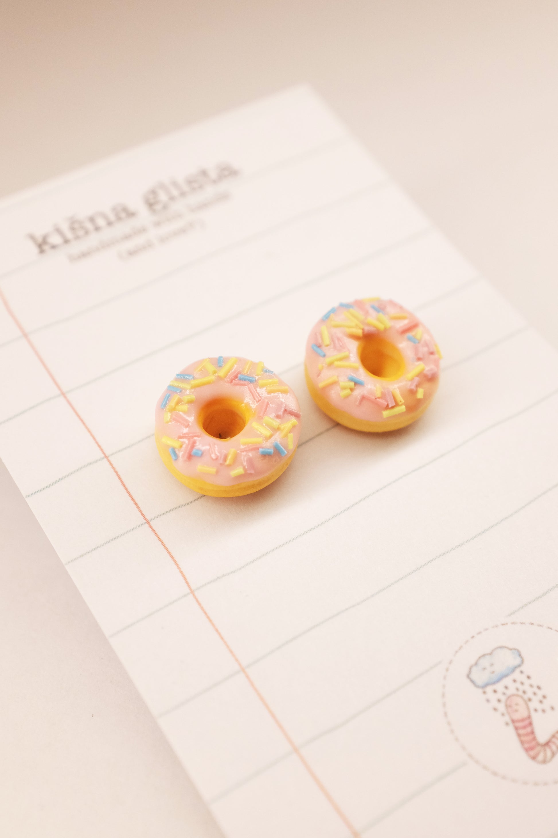 Krofne, minđuše sa iglicom