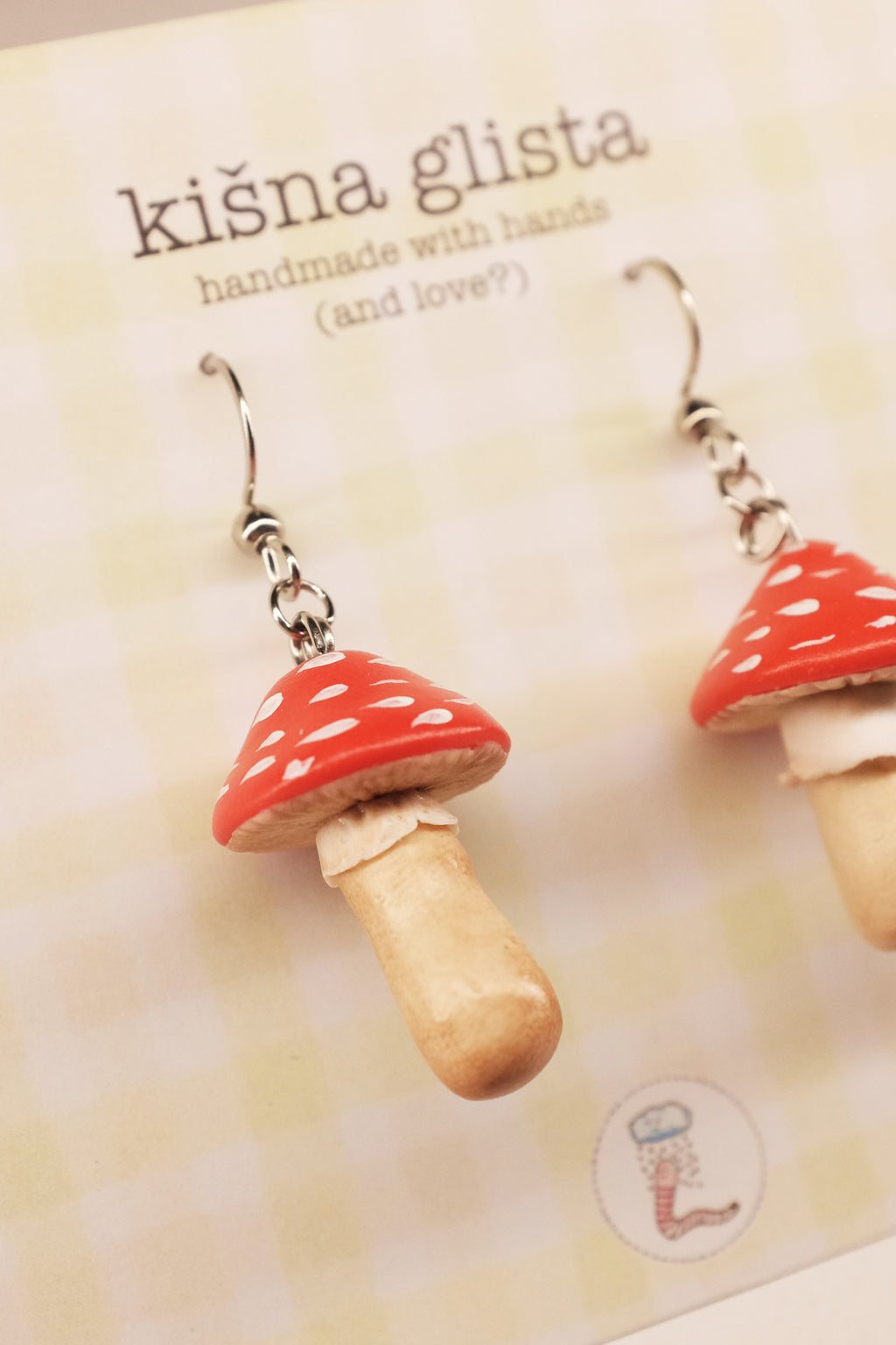 Pečurke, viseće minđuše