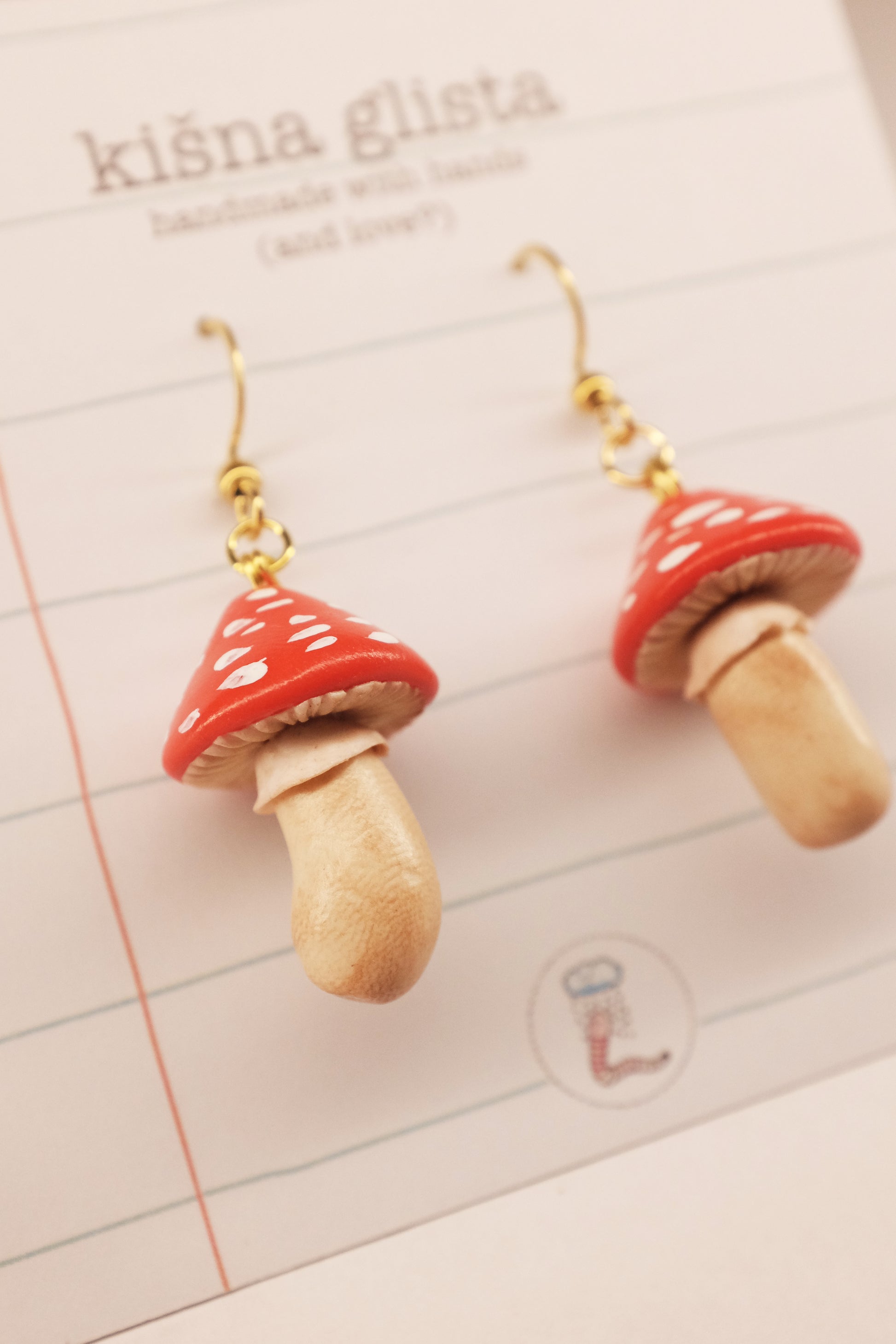 Pečurke, viseće minđuše