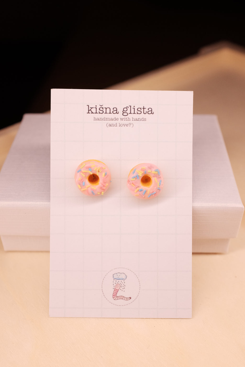 Krofne, minđuše sa iglicom